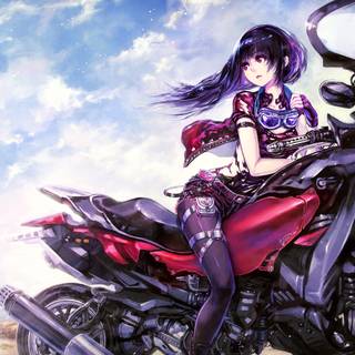 Anime moto wallpaper