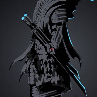 Animated samurai wallpaper