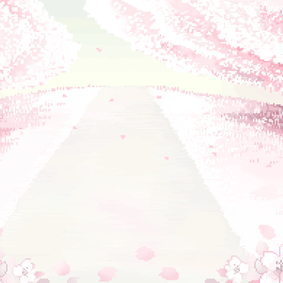 Pixel art pink wallpaper