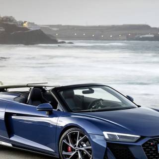 Audi R8 V10 Plus iPhone 15 Pro Max wallpaper