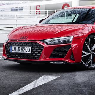 Audi R8 V10 Plus iPhone 15 Pro Max wallpaper