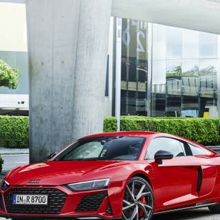 Audi R8 V10 Plus iPhone 15 Pro Max wallpaper