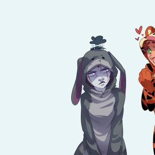 Jinx Teen Titans desktop wallpaper
