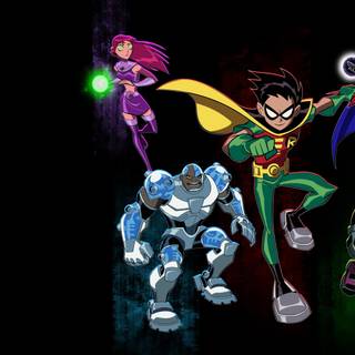 Jinx Teen Titans desktop wallpaper