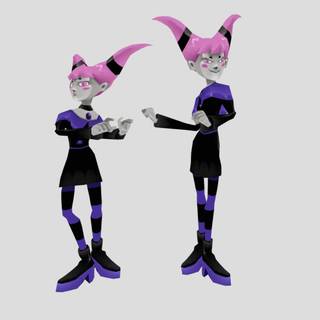 Jinx Teen Titans desktop wallpaper