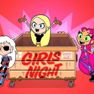 Jinx Teen Titans desktop wallpaper