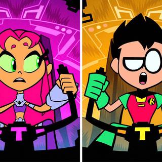 Jinx Teen Titans desktop wallpaper