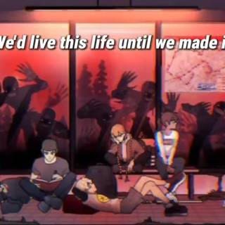 School Bus Graveyard desktop wallpaper