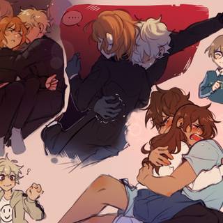 School Bus Graveyard desktop wallpaper