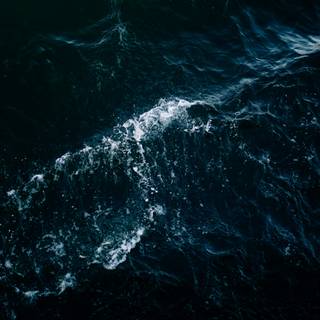 Dark blue water wallpaper