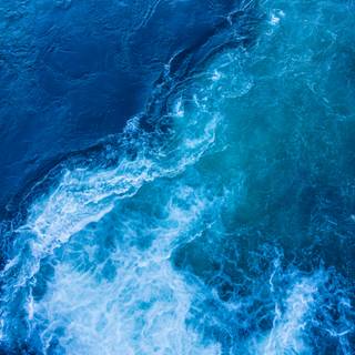 Dark blue water wallpaper
