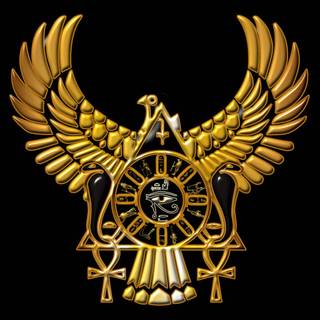 Egyptian symbols wallpaper