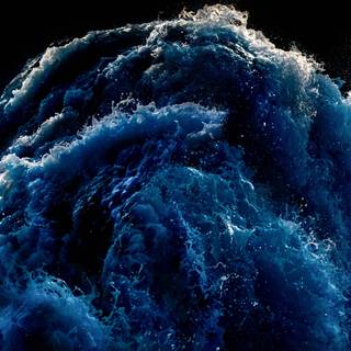 Dark blue water wallpaper