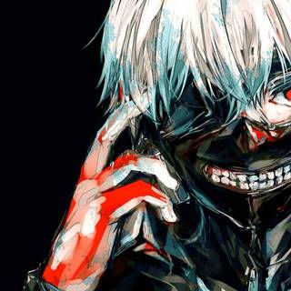 Creepy anime boy wallpaper