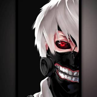 Creepy anime boy wallpaper