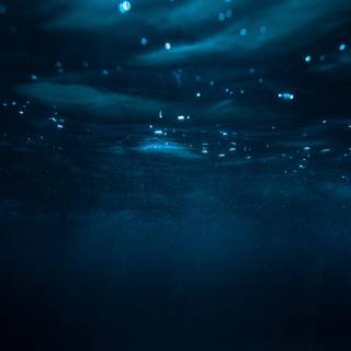 Dark blue water wallpaper