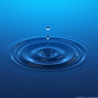 Dark blue water wallpaper