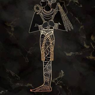 Egyptian symbols wallpaper