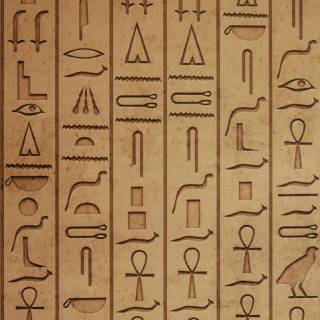 Egyptian symbols wallpaper