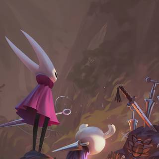 4k Hollow Knight iPhone wallpaper