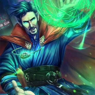 Doctor Strange Time Stone wallpaper