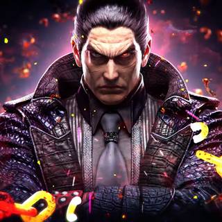 Tekken 8 Kazuya desktop wallpaper