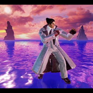 Tekken 8 Kazuya desktop wallpaper