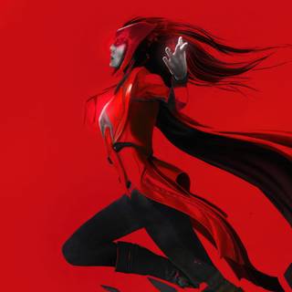 Scarlet Witch desktop 4k wallpaper