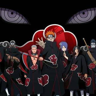 Akatsuki logo PS5 wallpaper