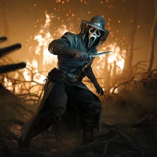 Ghostface Scream PS5 wallpaper