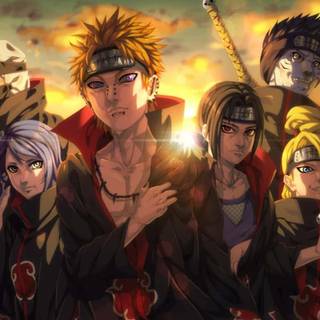 Akatsuki logo PS5 wallpaper