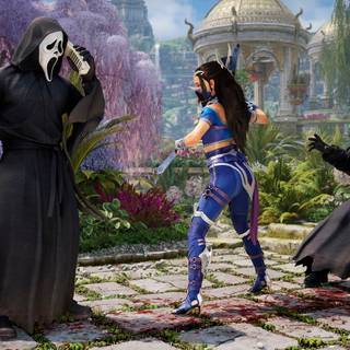 Ghostface Scream PS5 wallpaper