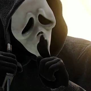 Ghostface Scream PS5 wallpaper