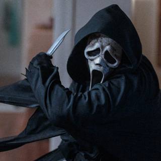 Ghostface Scream PS5 wallpaper