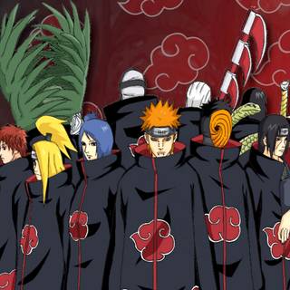 Akatsuki logo PS5 wallpaper