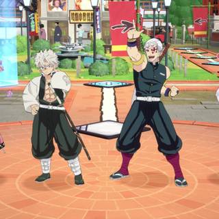 Demon Slayer Kimetsu No Yaiba PS5 wallpaper