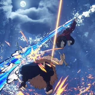 Demon Slayer Kimetsu No Yaiba PS5 wallpaper