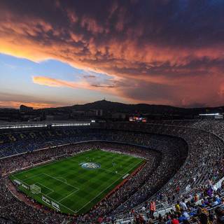 Camp Nou stadium wallpaper