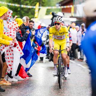 Tadej Pogačar Tour de France 2025 champion wallpaper