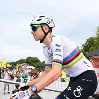 Tadej Pogačar Tour de France 2025 champion wallpaper