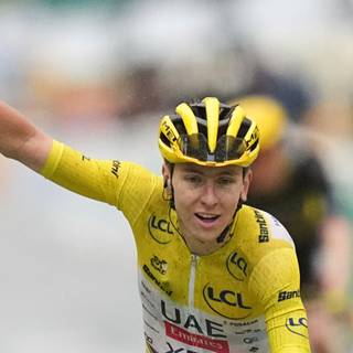 Tadej Pogačar Tour de France 2025 champion wallpaper