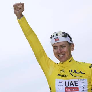 Tadej Pogačar Tour de France 2025 champion wallpaper