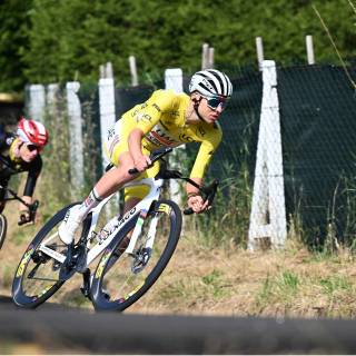 Tadej Pogačar Tour de France 2025 champion wallpaper