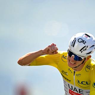 Tadej Pogačar Tour de France 2025 champion wallpaper