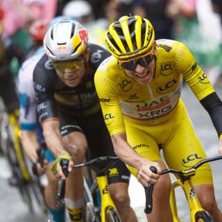 Tadej Pogačar Tour de France 2025 champion wallpaper