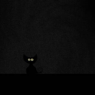 Black minimalist PC wallpaper