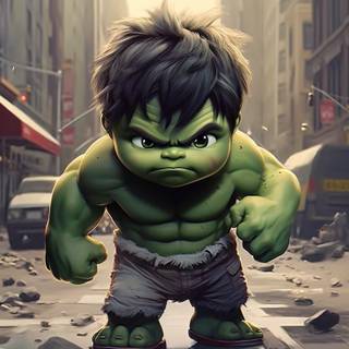Hulk baby wallpaper