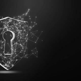 Cyber black wallpaper