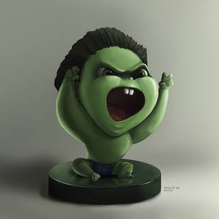 Hulk baby wallpaper