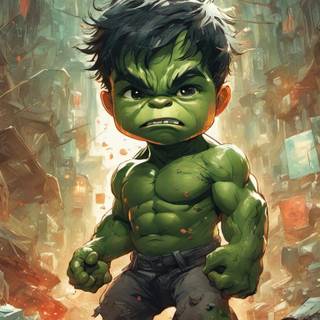 Hulk baby wallpaper